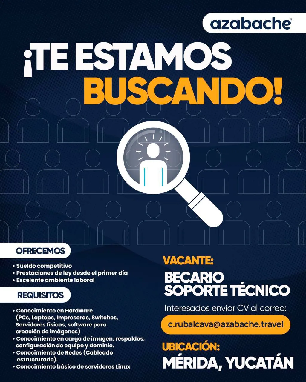 Becario Soporte Técnico